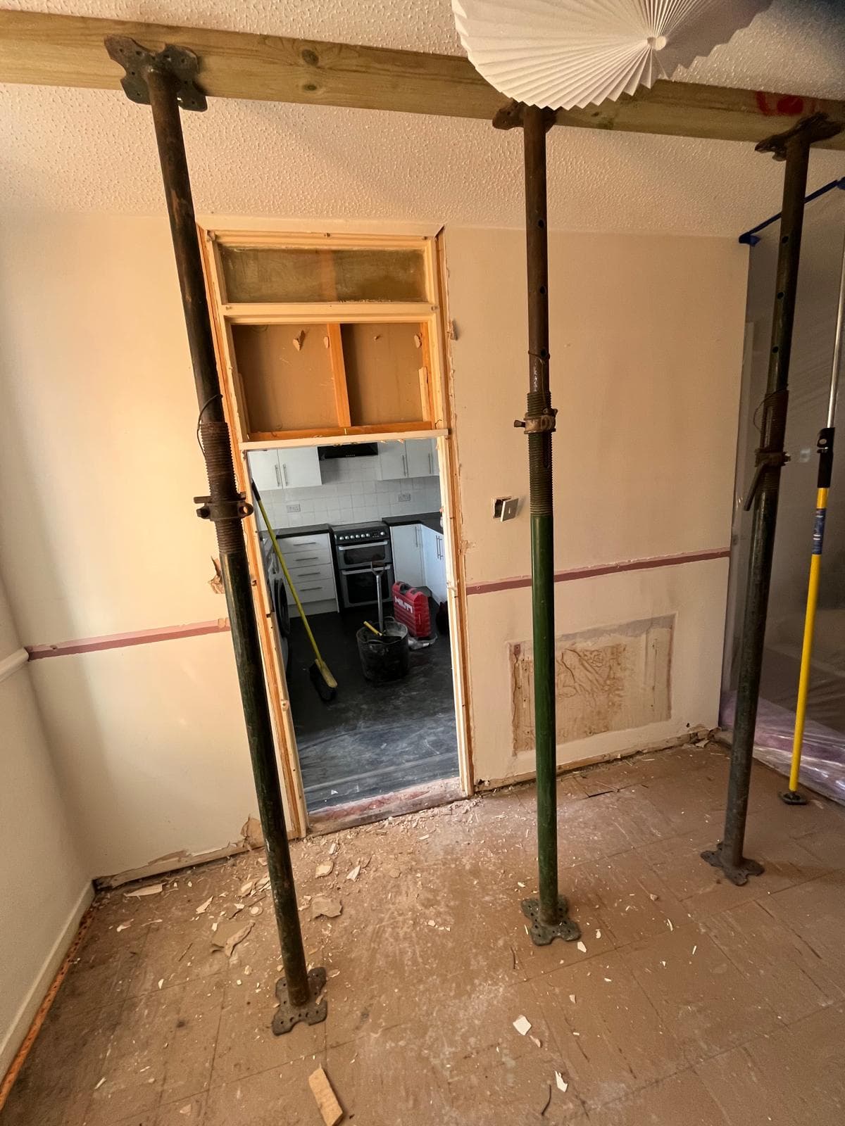 French at knock through