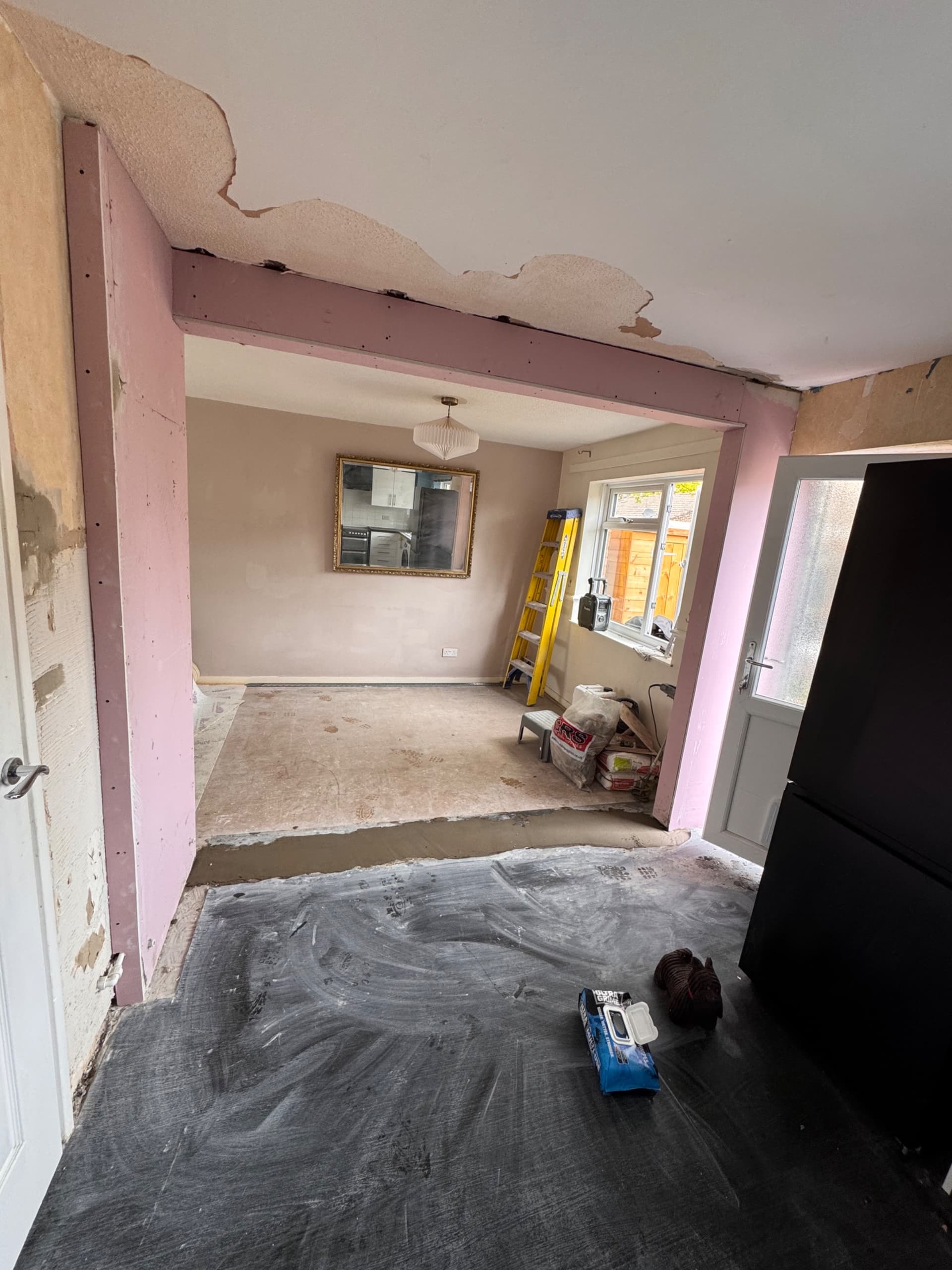 Kitchen knock through